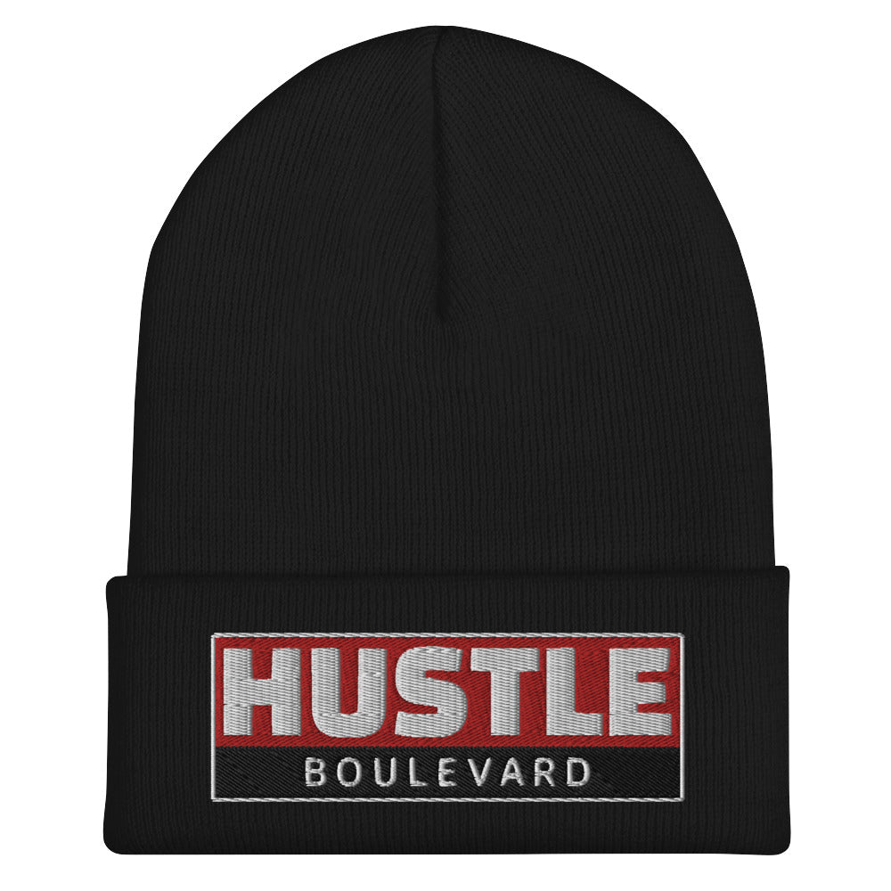 HUSTLE HORIZON A : Cuffed Beanie